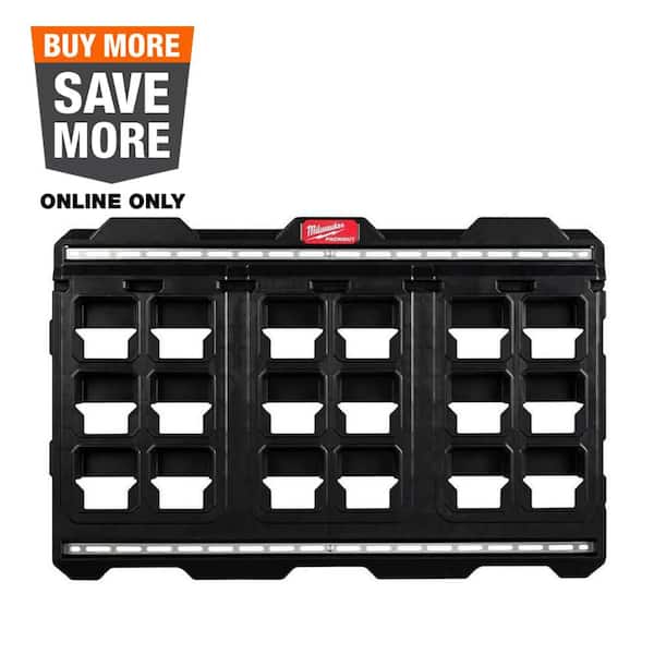 20 in. x 30.75 in. Wall Plate in Black