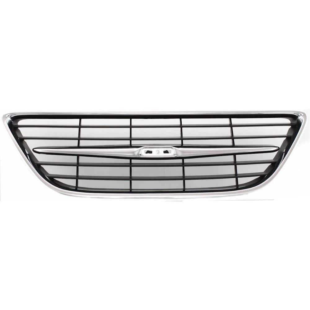 Grille Assembly Compatible with Saab 9-3 2003-2007 New Body Style Chrome Shell with Painted Black Insert price history on PriceWatchPro