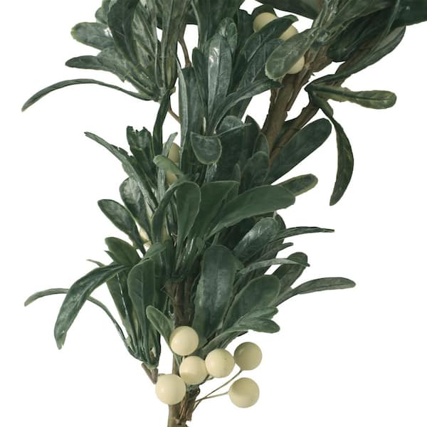 Noble House Mariette 4.5 ft. Snowberry Artificial Christmas