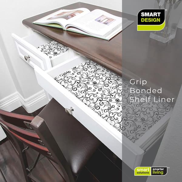 Grip Shelf Liner, Non-Adhesive 17 Inch X 25 Feet Cabinet Liner Durable  Organizat