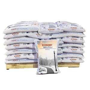 Simply Rock Salt 50 lbs. Screened and Dried Formulated with Anti-Caking Ice Melt 49 Bags/Pallet