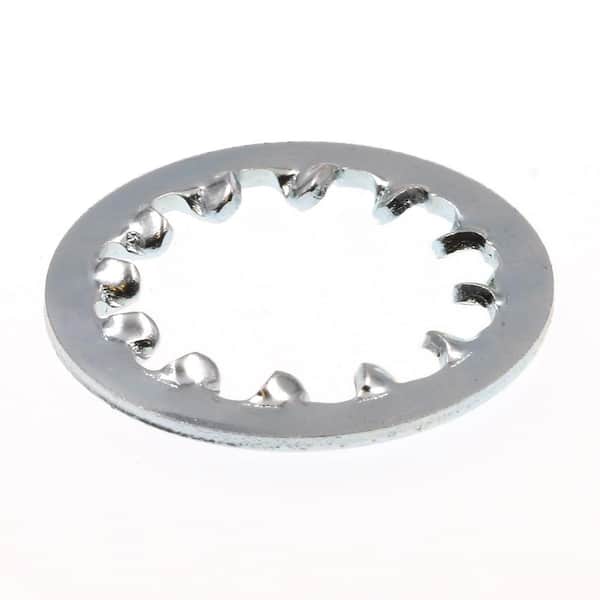 PrimeLine 7/16 in. Zinc Plated Steel Internal Tooth Lock Washers (25