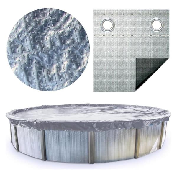 Hydrotools Silver King Winter Cover for 21 ft. Above Ground Round Pools