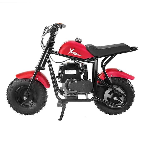 XtremepowerUS Pro-Edition Red Mini Trail Dirt Bike 40cc 4-Stroke Kids Pit  Off-Road Motorcycle Pocket Bike 99759 - The Home Depot