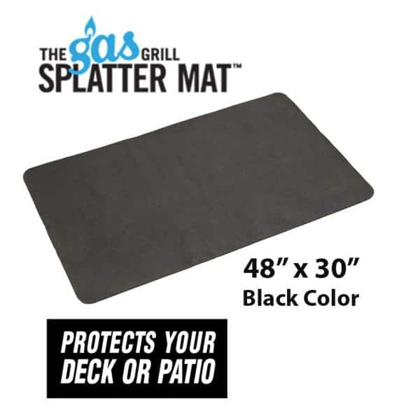 The Gas Grill Splatter Mat 48 in. x 30 in. Rectangle Deck Protector SPL 48 C The Home Depot