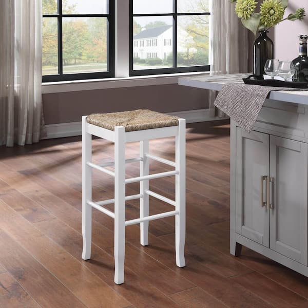 29 in. Cream Bar Stool