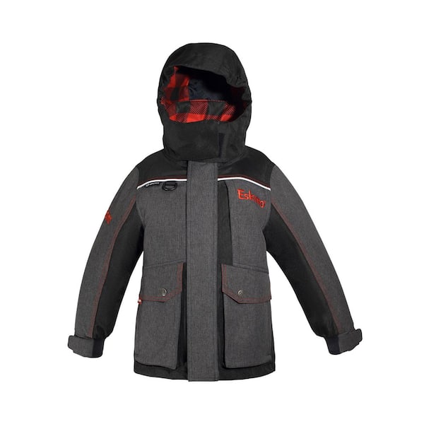 Eskimo Keeper Ice Fishing Jacket, Youth, Forged Iron Heather, X-Small