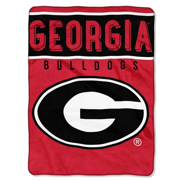 THE NORTHWEST GROUP Basic University of Georgia Polyester Twin Knitted Blanket