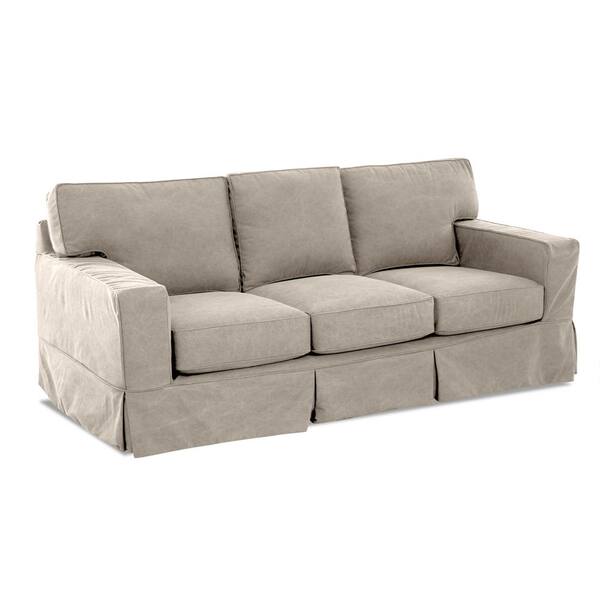 AVENUE 405 Marilyn Slipcovered Sofa in Linen