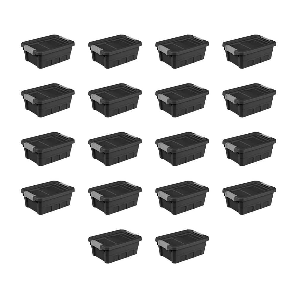 4-Gal. Storage Totes w/Latch Clip Lids 18 Pack price history on PriceWatchPro