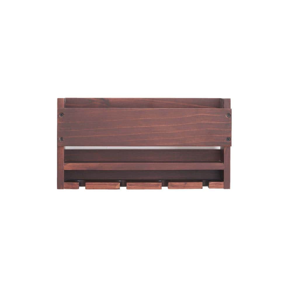 Wall-Mounted Wine Rack with Glass Holder for Living Room, Kitchen,Wine Rack