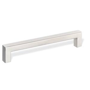 3343 Series 7-9/16 in. Center-to-Center Brushed Stainless Steel Dual Mount Cabinet Pull