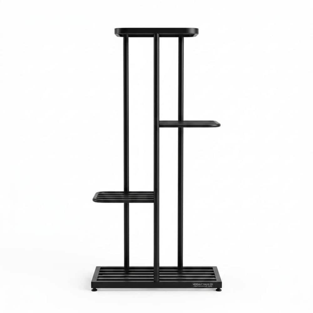 31.5 Inch 4 Tier Corner Metal Plant Shelf, Indoor Outdoor Plant Rack for Patio Balcony Living Room price history on PriceWatchPro