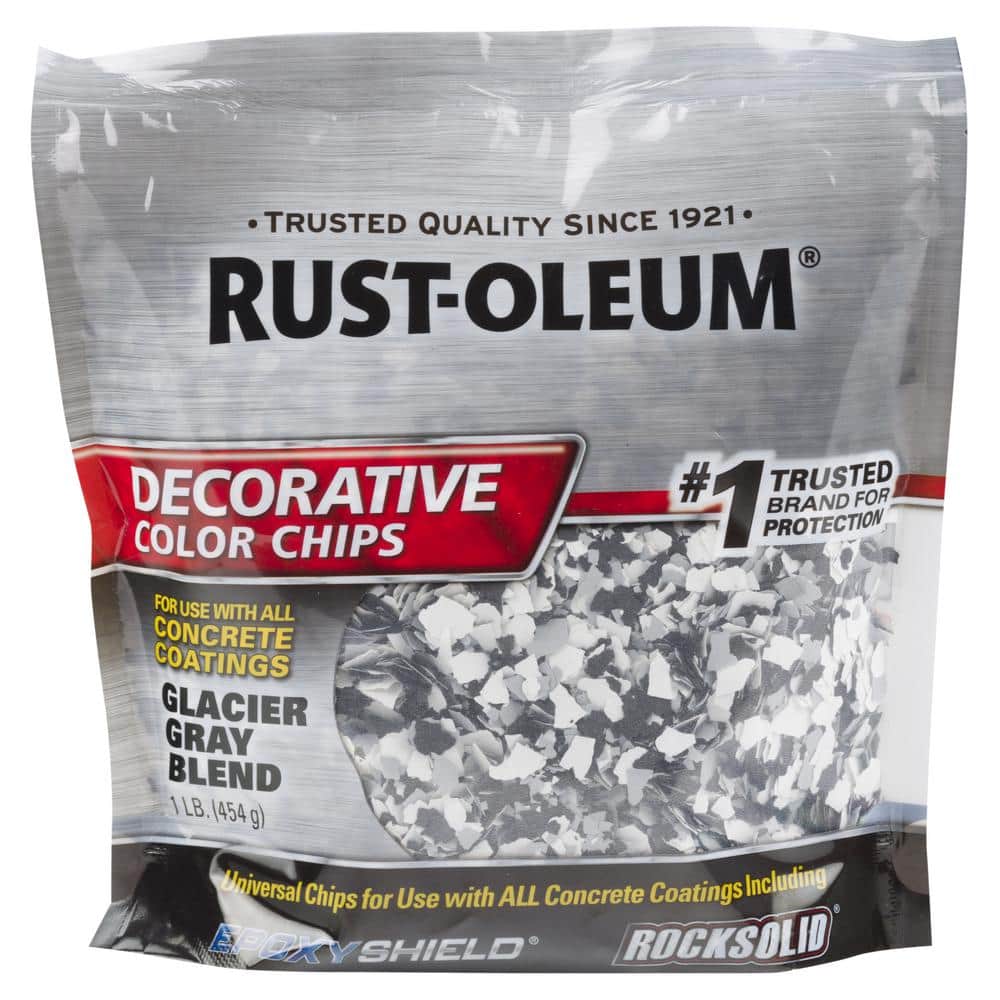 rustoleum decorative color chips