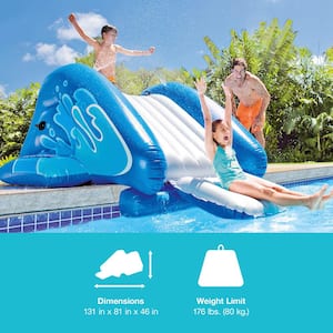 Kool Splash Inflatable Play Center Swimming Pool Water Slide