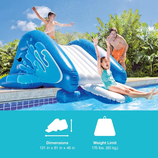 Kool Splash Inflatable Play Center Swimming Pool Water Slide