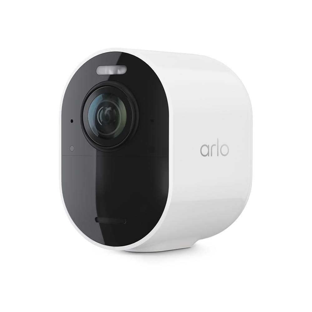 Arlo Ultra 2 Camera - Wireless , Video and HDR, Color Night Vision, 2-Way Audio, Add-on Camera Only, White VMC5040-200NAS - The Depot