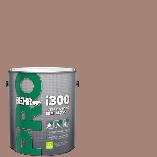BEHR PRO 1 gal. #HDC-NT-07 Hickory Branch Semi-Gloss Interior Paint