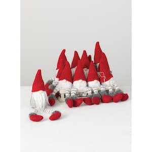 12.5" Gnome Ornaments - Set of 12