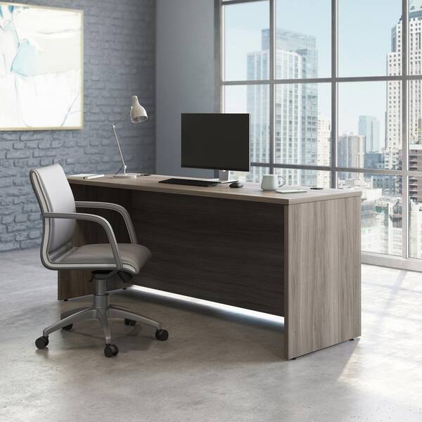 Affirm 71.102 in. Hudson Elm Computer Desk 427422 - The Home Depot