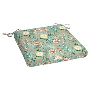 20 in. x 19 in. Square Outdoor Seat Cushion in Wildflower
