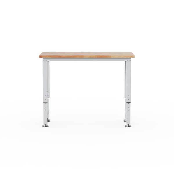 Frontier 48 in. W x 20 in. D Adjustable Height Wood Top