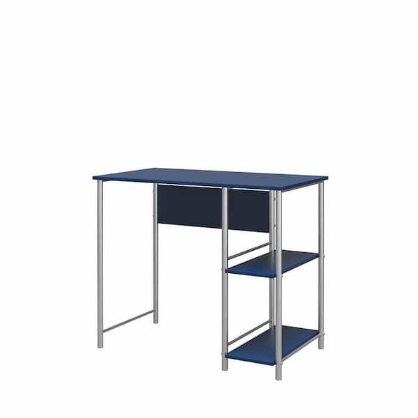 Ameriwood Home Meridian 36 in. Gray Student Computer Desk with 2-Shelves  DE73403 - The Home Depot
