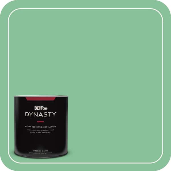 BEHR DYNASTY 1 qt. #MQ6-40 Country Weekend One-Coat Hide Matte Interior Stain-Blocking Paint and Primer