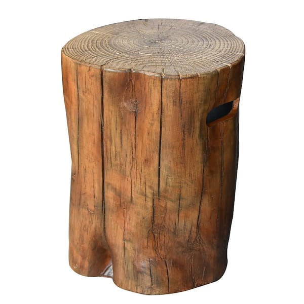 Elementi Elementi 19 in. L x 20 in. x 25 in. H Redwood Concrete Propane Tank Cover for Manchester Fire Table