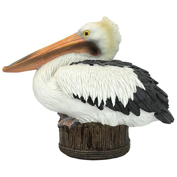 Design Toscano 10 in. H Dock of the Bay Pelican Statue QM22398 - The Home  Depot