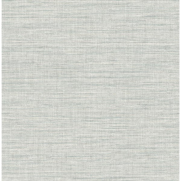 A-Street Prints Grey Exhale Light Blue Texture Wallpaper Sample