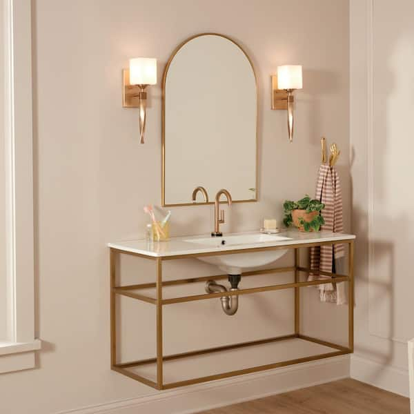 Kichler deals sconces bathroom