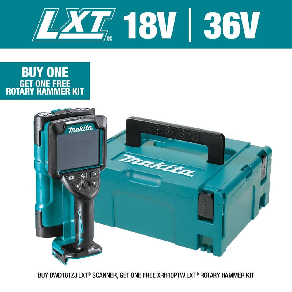 Makita 18V LXT Lithium‑Ion Cordless Multi-Surface Scanner DWD181ZJ 