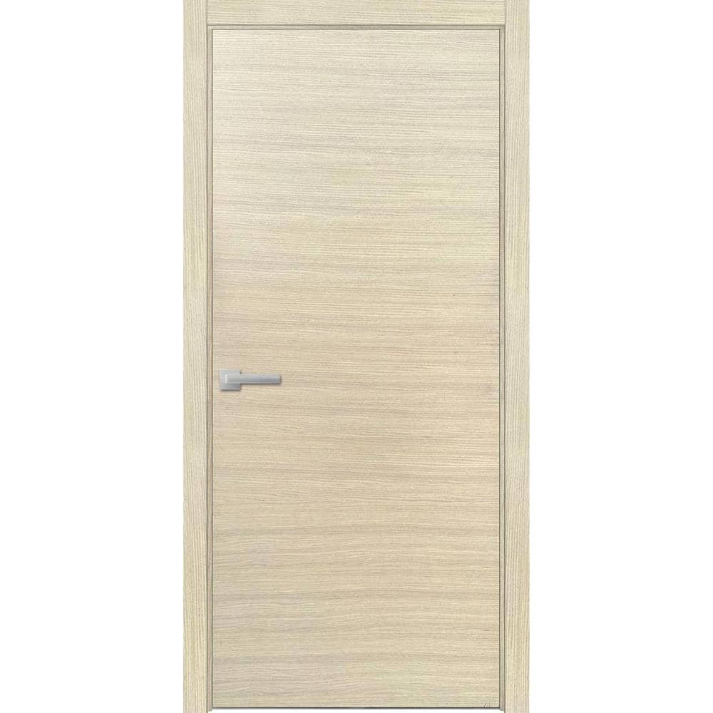 0010 24 in. x 96 in. Right-Hand/Inswing Solid Natural Veneer Wood Single Prehung Interior Door with Hardware price history on PriceWatchPro