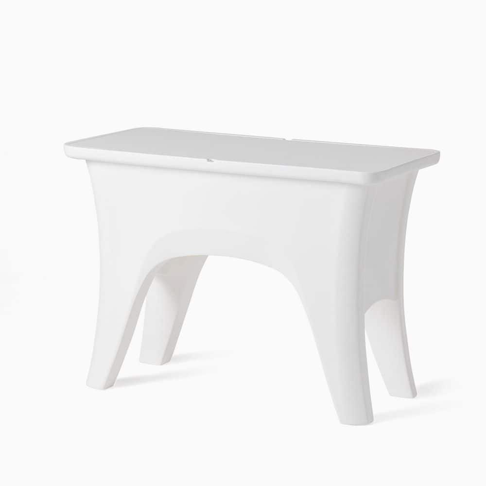 Vero In-Pool/Patio Entertaining Table for Tanning Ledge and Sun Shelf, White price history on PriceWatchPro