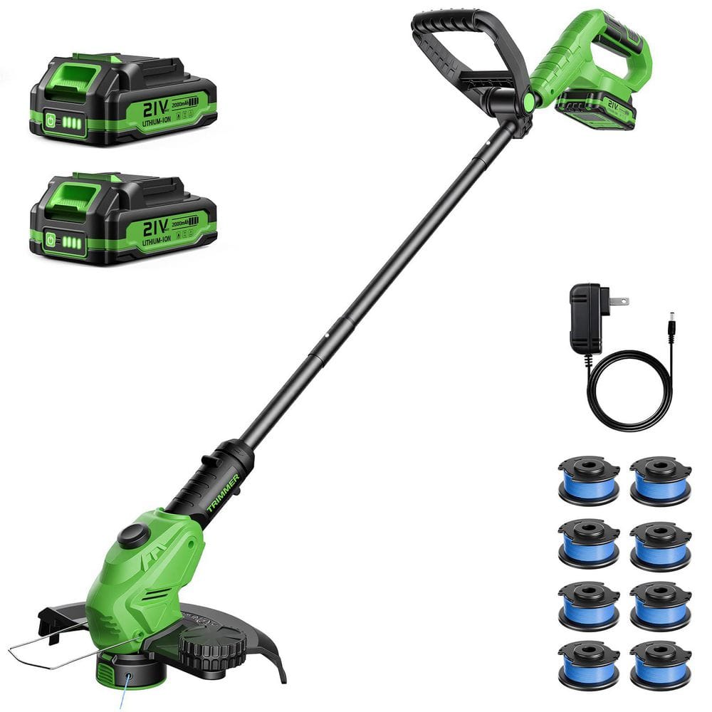 21V Electric Cordless Grass Trimmer and Edger Lightweight Weed Wacker Multi-Angle Adjustable Shaft 1 Piece price history on PriceWatchPro