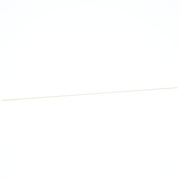 QuickShip 96 in. W x 0.75 in. H x 0.25 in. D Flat Scribe Accent Moulding in Starlight