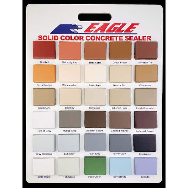 Eagle - 1 gal. Patio Green Solid Color Solvent Based Concrete Sealer