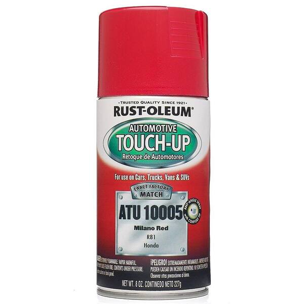 Rust-Oleum Automotive 8 oz. Milano Red Auto Touch-Up Spray (6-Pack)