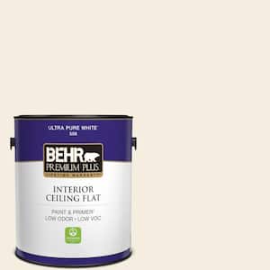 1 gal. #760C-1 Toasted Marshmallow Ceiling Flat Interior Paint