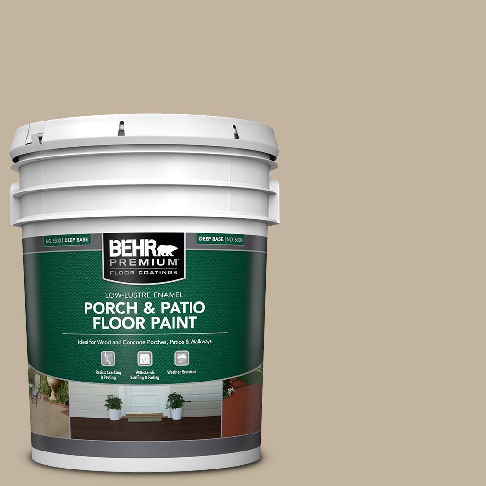 5 gal. #BNC-03 Essential Brown Low-Lustre Enamel Interior/Exterior Porch and Patio Floor Paint price history on PriceWatchPro