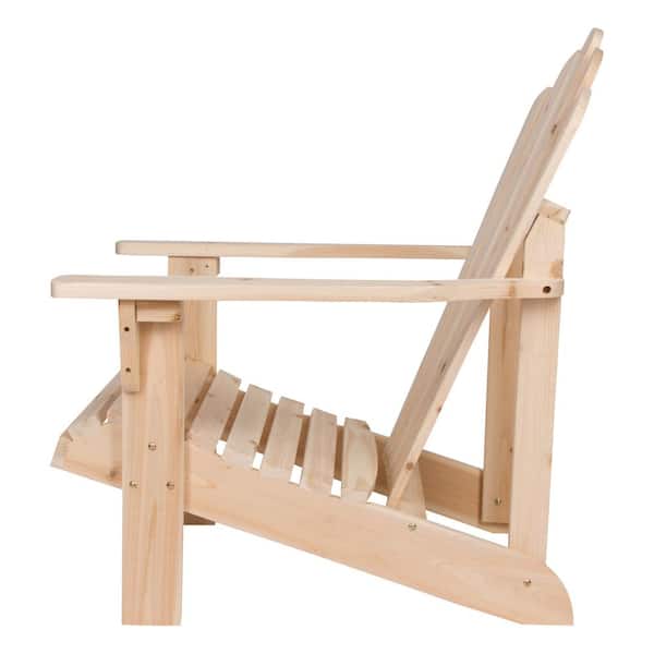Westport Natural Wood Adirondack Chair