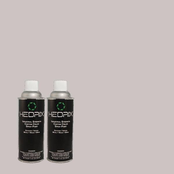 Hedrix 11 oz. Match of 3B48-2 Plum Granite Low Lustre Custom Spray Paint (2-Pack)