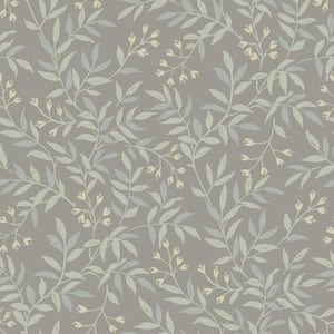 Senna Silver Pre-Pasted Non-Woven Wallpaper Sample