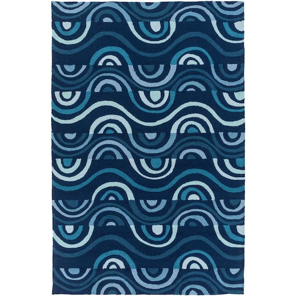 Artistic Weavers Sinai Blue 3 ft. x 5 ft. Indoor/Outdoor Area Rug