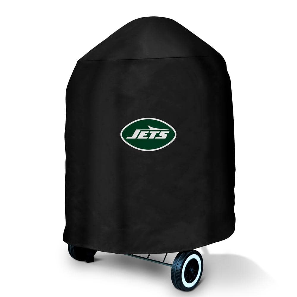 FANMATS Green 2 Ft. 3 In. Round New York Jets Vintage Area Rug 32646