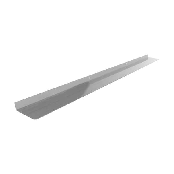 24 in. Flush Mount Deflector Vent Kit in Stainless Steel