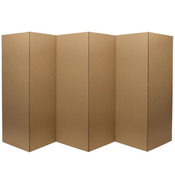 Cardboard Privacy Screen  Room divider made of cardboard
