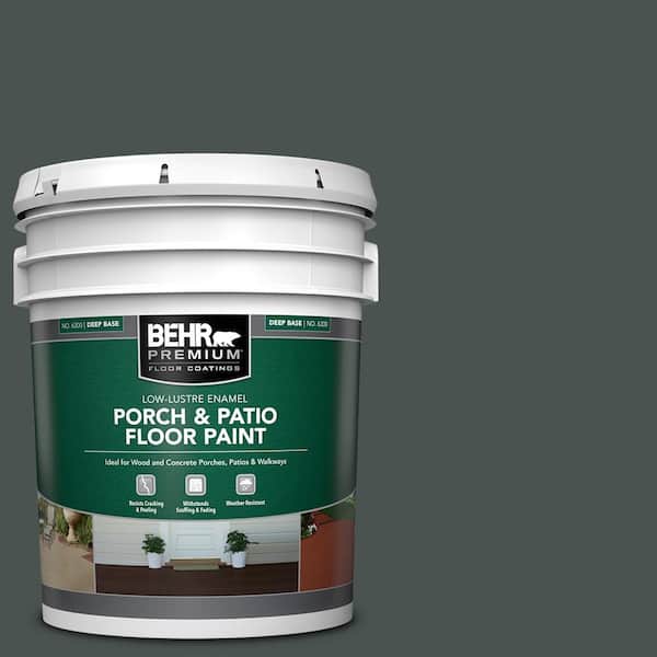 BEHR PREMIUM 5 gal. #PFC-70 Putting Green Low-Lustre Enamel Interior/Exterior Porch and Patio Floor Paint