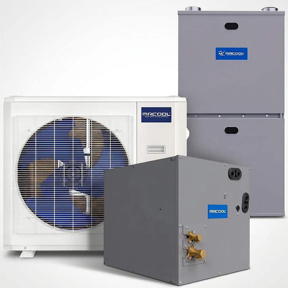 VersaPro DIY 1.5 Ton 18000 BTU Cooling / 60000 BTU Heat 96% AFUE 16.4 SEER 2 R454B Split System Dual Fuel A/C System price history on PriceWatchPro